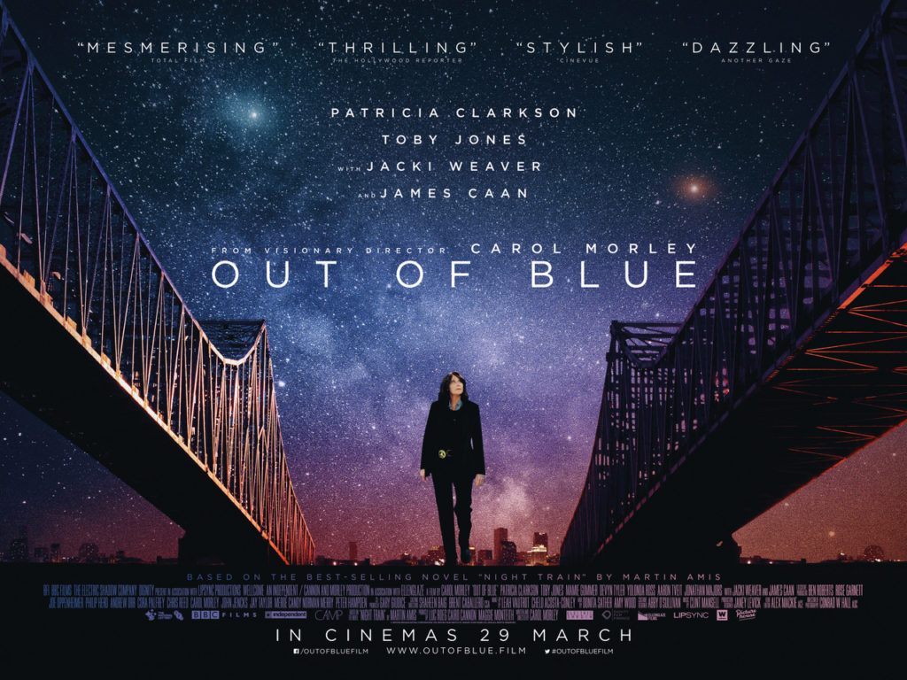 Out of Blue UK QUAD poster