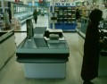 I'm Not Here: tracking shot in supermarket